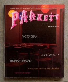 Parkett Vol. 62