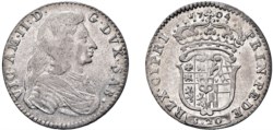 VITTORIO AMEDEO II, Duca (secondo periodo 1680-1713) - 20 soldi o lira 1704, III tipo