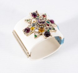 Bracciale rigido Croce Maltese