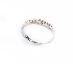 Fede in oro bianco 14kt