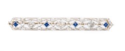 Spilla in oro bianco 18kt