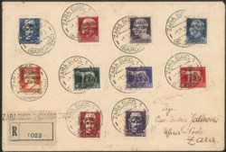 Occupazioni II guerra mondiale - Occupazione Tedesca - Zara - Serie Imperiale (7/16)