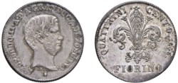 FIRENZE - LEOPOLDO II (1824-1859) - Fiorino 1843.