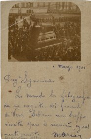 FOTOCARTOLINA - FUNERALI GIUSEPPE VERDI
