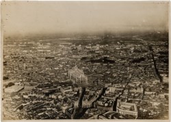 MILANO - FOTOGRAFIA DELLA CITTA' RIPRESA DALL'ALTO