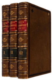 MANZONI ALESSANDRO - PROMESSI SPOSI - STORIA  MILANESE DEL SECOLO XVII SCOPERTA E RIFATTA DA ALESSANDRO MANZONI