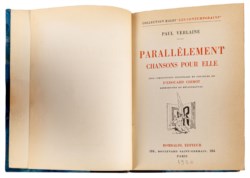 VERLAINE PAUL - PARALLELEMENT, CHANSONS POUR ELLE