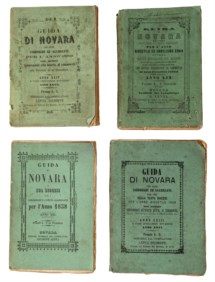 GUIDE DI NOVARA 1858, 1864, 1868, 1869
