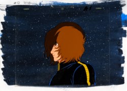 Anime cel - Capitain Harlock