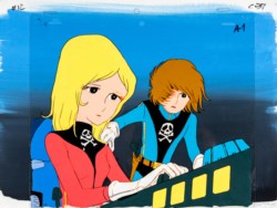 Anime cel - Capitain Harlock