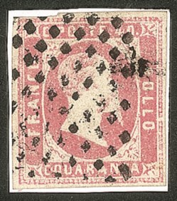 Antichi Stati Italiani - Sardegna - 40 cent rosa (3)