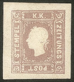 Antichi Stati Italiani - Lombardo Veneto - 1859 - 1,05 soldi (9 - per giornali)