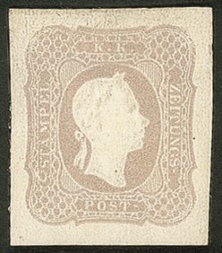 Antichi Stati Italiani - Lombardo Veneto - 1861 - 1,05 soldi (10a - Per Giornali)