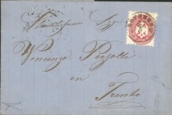 Antichi Stati Italiani - Lombardo Veneto - Territori Italiani d'Austria - Roveredo (solo datario - P.ti 12)