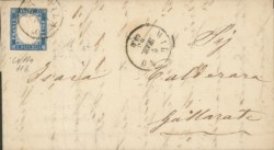 Regno - Vittorio Emanuele II - 15 cent celeste latteo (11d)