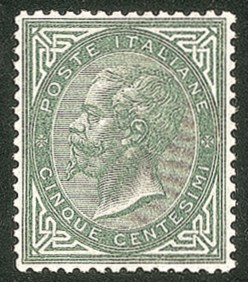 Regno - Vittorio Emanuele II - 1866 - 5 cent Torino (T16)