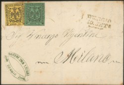 Antichi Stati Italiani - Modena - Governo Provvisorio - CISAPENNINO - Governo Provvisorio - Reggio 10.9.1859