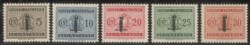 RSI - Provvisori - 1944 - Segnatasse soprastampa fascetto (60/72)