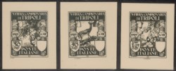 Colonie - Libia - Bozzetti - Terza Fiera - 6 valori - serie completa (81/86)