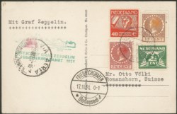 Olanda - 1931 - Zeppelin 3° Sudamerikafahrt