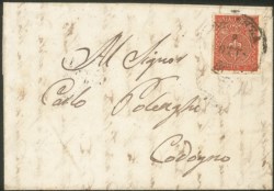 Antichi Stati Italiani - Parma - Lettera con 15 cent vermiglio (7)