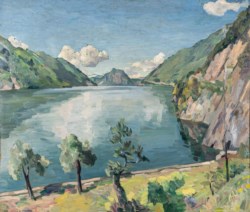 Untitled (Landscape)<br>Male sketch on the reverse