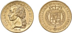 VITTORIO EMANUELE I (1802-1821) - 20 lire 1818, I tipo, Torino.