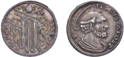 BENEDETTO XIV, Prospero Lorenzo Lambertini (1740-1758) - Grosso, an. I, Roma.