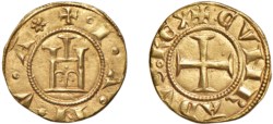 GENOVA - Primo periodo: Consoli, Podestà e Capitani del popolo (1139-1339) - Genovino, I tipo.