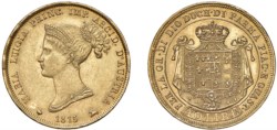 PARMA - MARIA LUIGIA (1815-1847) - 40 lire 1815, Milano.