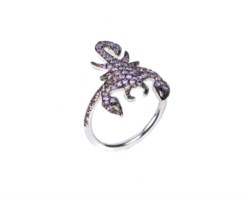 Anello in oro bianco 18kt