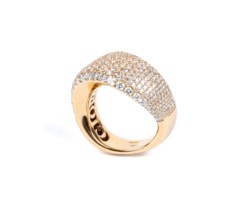Anello in oro rosa 18kt