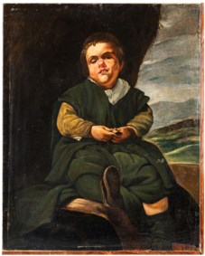 Copia da Diego Velazquez (Siviglia, 1599 - Madrid, 1660) - Ritratto di Francisco Lezcano
