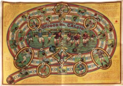 Gioco dell'oca - Marca Stella - Giuoco del Calcio