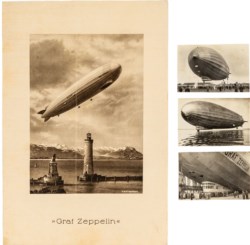 Lotto Brochure Aeronautica - Zeppelin / Dirigibile Graf Zeppelin