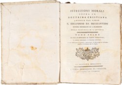 DA BRESSANVIDO F. ILDEFONSO - ISTRUZIONI MORALI SOPRA LA DOTTRINA CRISTIANA