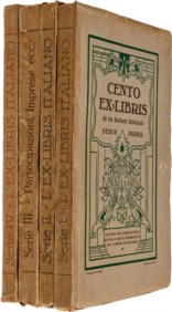Ratta Cesare - L'ex libris italiano moderno. 100 disegni di 35 artisti