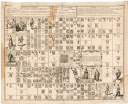 GIOCO DELL'OCA SETTECENTESCO