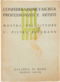 Catalogo della mostra del pittore Pietro Bergman