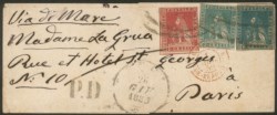 Antichi Stati Italiani - Toscana - Letterina spedita da Pescia a Parigi il 26 giugno 1859