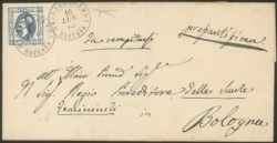 Regno - Vittorio Emanuele II - Lettera (13e)