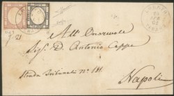Antichi Stati Italiani - Napoli - Province Napoletane - Lettera (19 + 21d P.ti 9 cat.4850)
