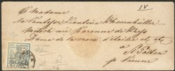 Antichi Stati Italiani - Parma - Lettera da Piacenza a St. Polten (Austro Ungarico) il 17 agosto 1858
