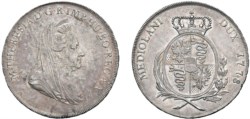 MARIA TERESA D'ASBURGO, Nuova monetazione (1778-1780) - Scudo 1778, Milano.