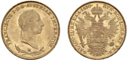 FRANCESCO I D'ASBURGO-LORENA (1815-1835) - Sovrana 1830, Milano.