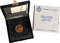 SAN MARINO - Nuova monetazione (1972-) - 5 scudi 1976, Res Publica.