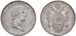 FRANCESCO I D'ASBURGO-LORENA (1815-1835) - Scudo nuovo 1825, Milano.