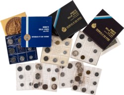 SAN MARINO - Nuova monetazione (1972-) - Lotto di 7 divisionali (1972-1975).