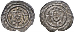 GERMANIA - Abbazia di Kempten, a nome di Enrico II o III (1197-1224) - Bratteato, 1230 circa.