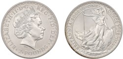 GRAN BRETAGNA - ELISABETTA II (1952-2022) - 2 Pounds 2002.